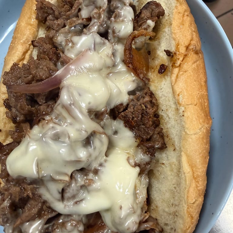 Indulge in Our Cheese Steak