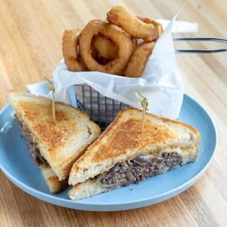 French Onion Patty Melt